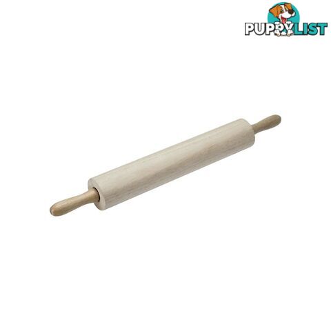 Kitchenware - Wooden Rolling Pin with Ball Bearings 330x70mm - Catering Equipment