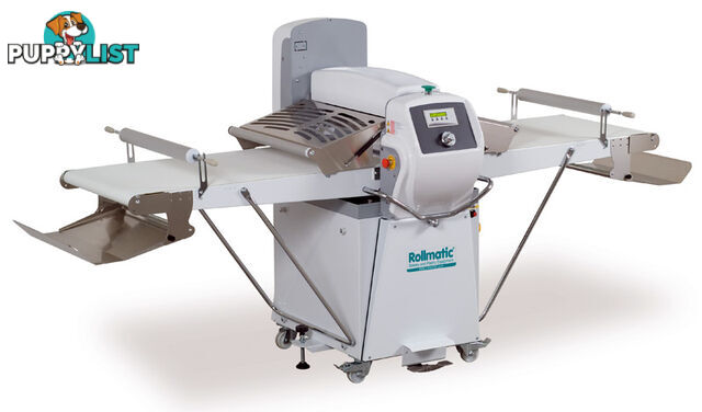 Pastry sheeters - Rollmatic Euromatic - Floor-mounted semi-automatic sheeter - Catering Equipment