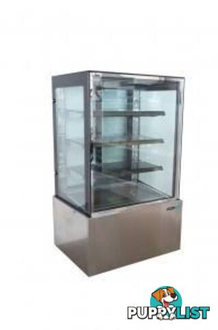 Refrigeration - Cake displays - Anvil DSV0840 - 1200mm, 4 tier, square glass, 540L - Catering