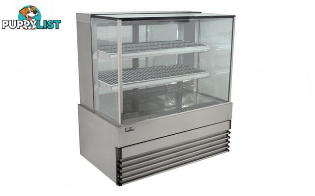 Ambient displays - Koldtech KT.NRSQCD.18 - 1800mm, 3 tier, square glass - Catering Equipment