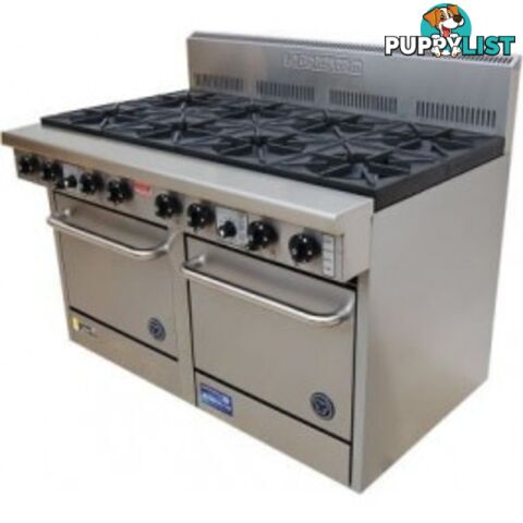 Oven ranges - Goldstein PF-6-24GSA-28/28C - 6 burner, 600mm griddle/toaster, convection double oven