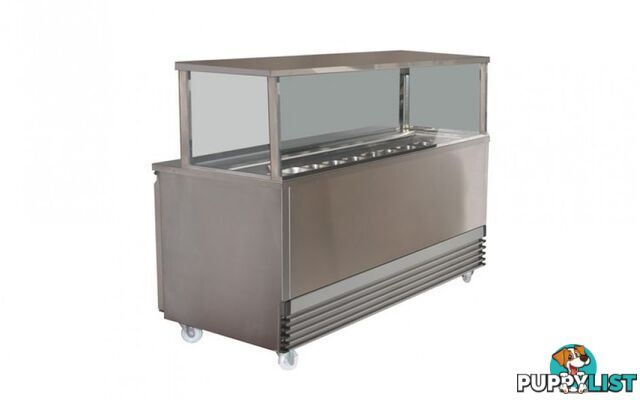 Refrigeration - Koldtech KT.SQSM.1885 - 10 1/3 GN pans sandwich preparation bench - Catering