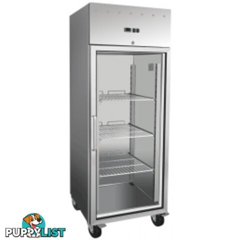 Refrigeration - Glass door chillers - Exquisite GSC650G - Single glass door 685L - Catering