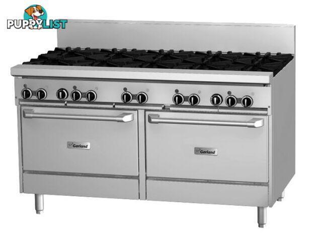 Oven ranges - Garland GF60-6G24RR - 6 burners, 600mm griddle double oven range - Catering Equipment