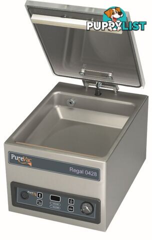 Vacuum packers - PureVac Regal0428 - 310mm x  280mm x  85mm chamber - Catering Equipment