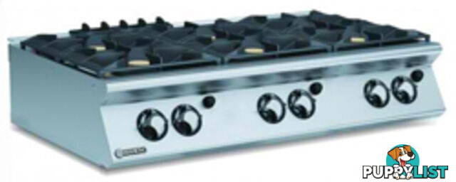 Cooktops - Mareno ANC712G36 - 6 burner gas cooktop - Catering Equipment - Restaurant Equipment