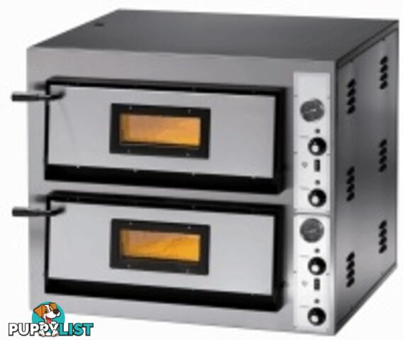 Pizza ovens - Fimar FME 4+4 - Double deck electric pizza oven - Catering Equipment - Restaurant