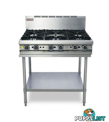 Cooktops - Trueheat T90-6 - 6 gas burners modular top - Catering Equipment - Restaurant Equipment