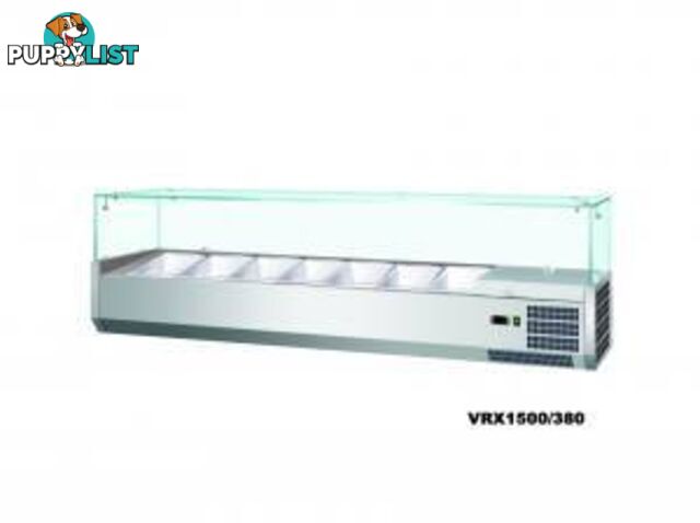 Refrigeration - Ingredient units - Saltas VRX1200 - 4 x 1/3GN pans 1200m- Catering Equipment