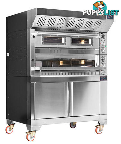 Pizza ovens - Fornitalia MG1 70/105 - Single deck electric pizza oven - Catering Equipment