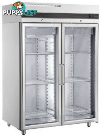 Refrigeration - Display freezers - Inomak UFI2140G - 1432L double glass door - Catering Equipment