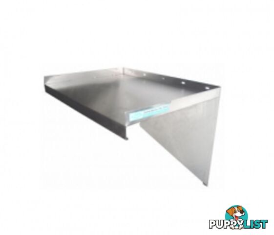 Stainless steel - Brayco SHSS1824 - Stainless Steel Deeper Wall Shelf (610mmLx450mmW) - Catering