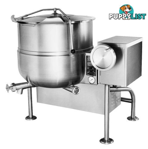 Boiling kettles - Cleveland KGL40T - 150L worm drive gas tilting kettle - Catering Equipment