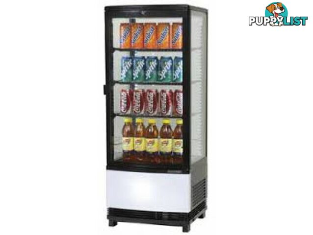 Refrigeration - Countertop fridges - Bromic CT0100G4C - 100L curved glass- Catering Equipment