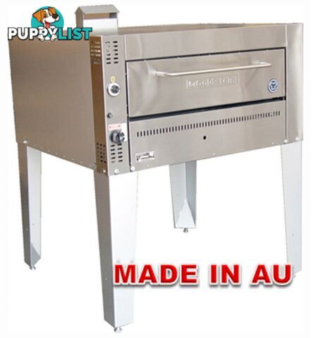 Pizza ovens - Goldstein G236 - Single deck gas pizza oven - Catering Equipment - Restaurant