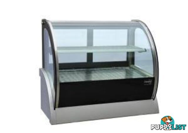 Refrigeration - Cake displays - Anvil DGC0530 - 900mm countertop curved glass - Catering Equipment