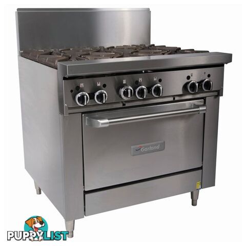 Oven ranges - Garland GF36-6R - 6 burner gas oven range - Catering equipment - Restaurant