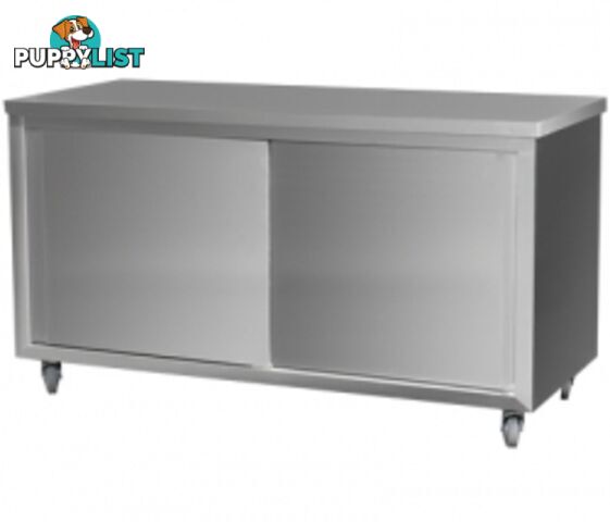 Stainless steel - Brayco CAB16070 - Stainless Steel Cabinet (1600mmLx700mmW) - Catering Equipment