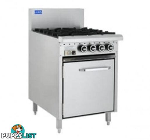 Oven ranges - Luus CRO-4B - 4 burner gas oven range - Catering Equipment - Restaurant Equipment