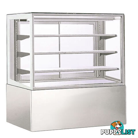 Refrigeration - Cake displays - FSM DCC900-3 - Square glass display cabinet - Catering Equipment