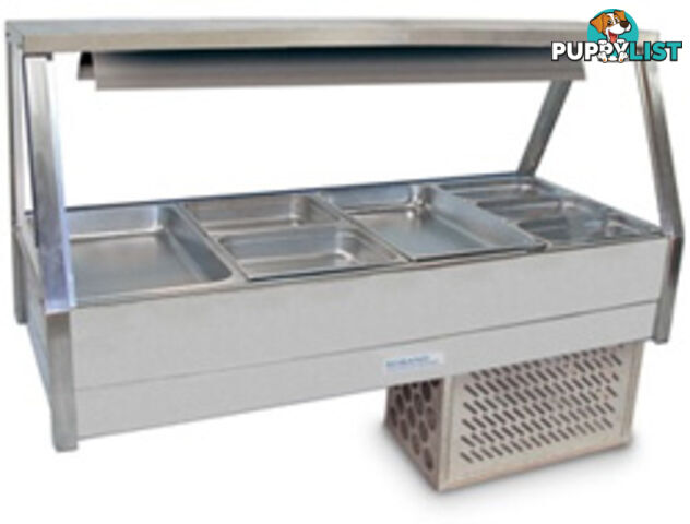 Refrigeration - Roband ERX24RD - 4 module straight glass cold foodbar - Catering Equipment