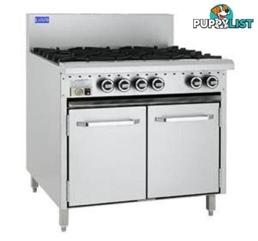 Oven ranges - Luus CRO-8B - 8 burner gas oven range - Catering Equipment - Restaurant Equipment