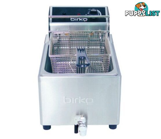 Fryers - Birko 1001003 - Countertop 8L 15A  single pan electric fryer - Catering Equipment