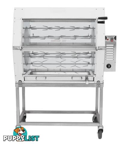 Rotisseries - Semak M24 - 24 bird manual electric rotisserie - Catering Equipment - Restaurant