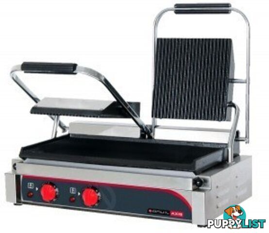 Contact grills - Anvil TSS3000 - Double, ribbed top/flat bottom - Catering Equipment - Restaurant