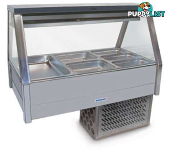 Refrigeration - Roband ERX23RD - 3 module straight glass cold foodbar - Catering Equipment