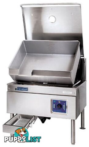 Bratt pans - Cleveland SEL30TR - 120L floor mounted electric tilting bratt pan - Catering Equipment