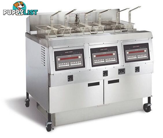 Fryers - Henny Penny OFG323-1000 - Triple pan gas fryer - Catering Equipment - Restaurant