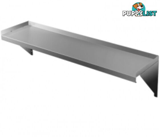 Stainless steel - Brayco SHSS48 - Stainless Steel Wall Shelf (1219mmLx300mmW) - Catering Equipment