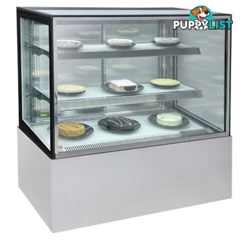 Refrigeration - Cake displays - Bromic FD1200 - 1200mm square glass - Catering Equipment