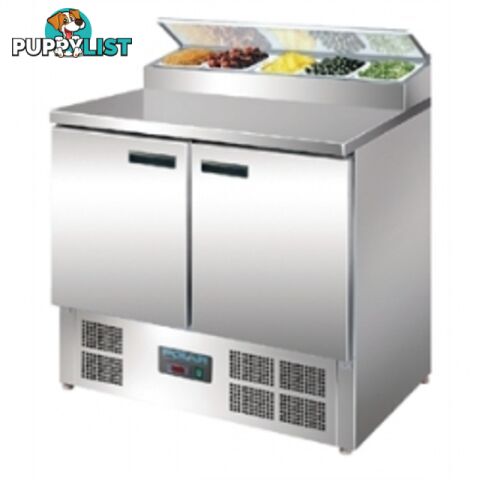 Refrigeration - Polar G604 - 2 Door Salad & Pizza Prep Counter -Catering Equipment