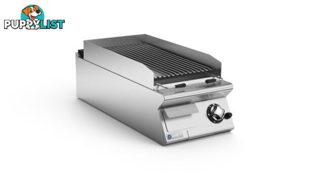 Chargrills - Mareno ANGPL94G - 400mm heavy-duty lava grill - Catering Equipment - Restaurant