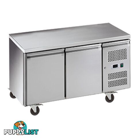 Refrigeration - Undercounters - Exquisite SSC260H - Snack Size Solid 2-door - Catering Equipment