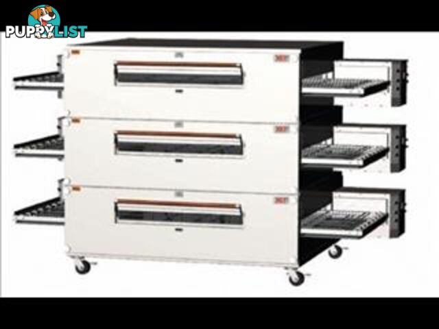 Pizza ovens - XLT 3870-3 - 38" x 70" belt triple deck gas conveyor - Catering equipment - Restaurant