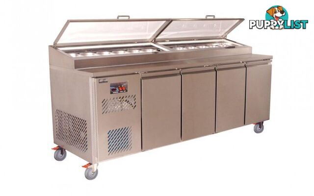 Refrigeration - Koldtech KT.PM.1885 - 3 door pizza preparation bench - Catering Equipment