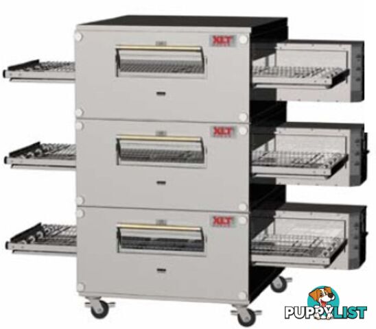 Pizza ovens - XLT 2440-3 - 24" x 40" belt triple deck conveyor - Catering equipment - Restaurant