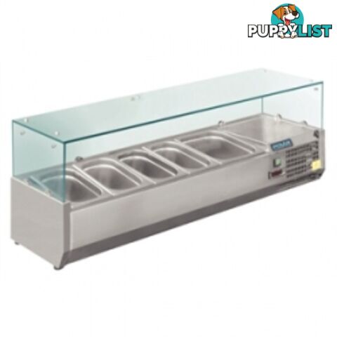 Refrigeration - Polar GD875 - Refrigerated Servery Topper 1200mm - Catering Equipment