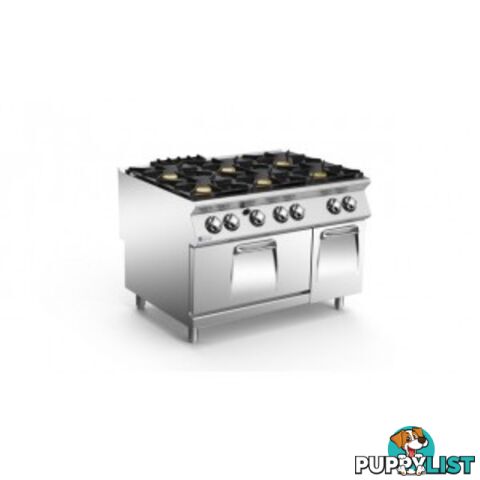 Oven ranges - Mareno ANC7FG8G32 - 4 burner gas oven range - Catering Equipment - Restaurant