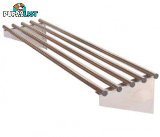 Stainless steel - Brayco PIPE600 - Stainless Steel Pipe Shelf (600mmLx300mmW) - Catering Equipment