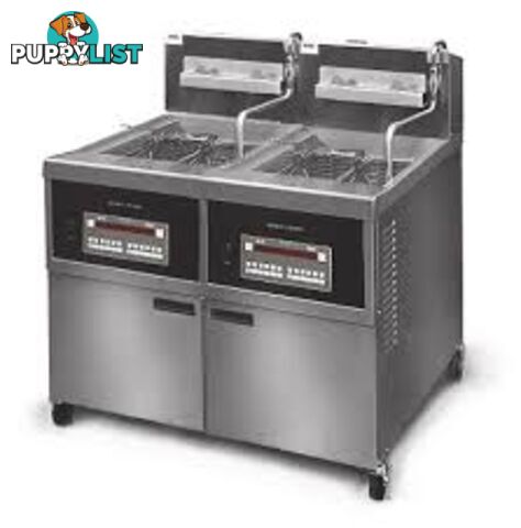 Fryers - Henny Penny OFG342-8000 - Large capacity double pan gas fryer - Catering Equipment