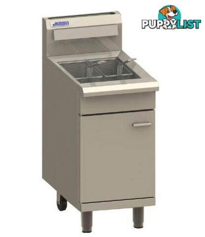 Fryers - Luus FV-45 - 2 basket V-pan fryer - Catering Equipment - Restaurant Equipment