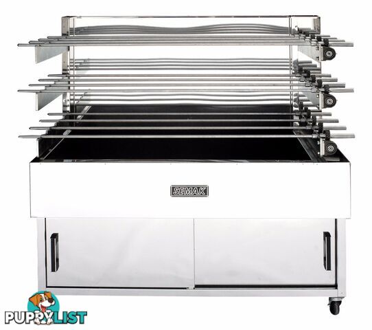 Rotisseries - Semak M28C - 3 tier charcoal rotisserie - Catering Equipment - Restaurant Equipment