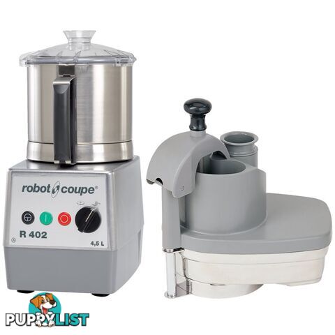 Food processors - Robot Coupe R402 - 4.5L food cutter/vegetable slicer - Catering Equipment