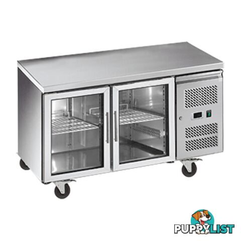 Refrigeration - Undercounters - Exquisite SSC260G - Glass 2-door - Catering Equipment - Restaurant