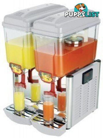 Beverage dispensers - Anvil JDA0002 - 2 x 12L stirring juice dispenser - Catering Equipment