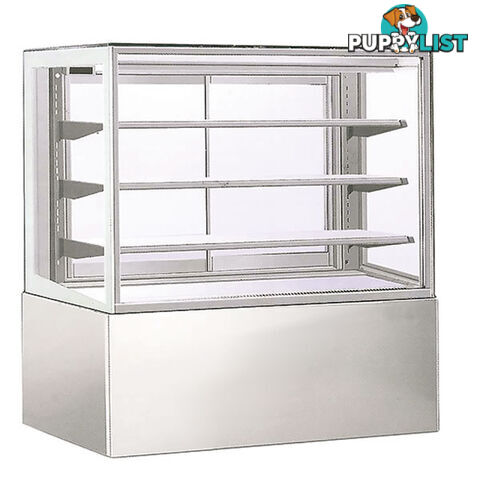 Refrigeration - Cake displays - FSM DCC1500-3 - Square glass display cabinet - Catering Equipment